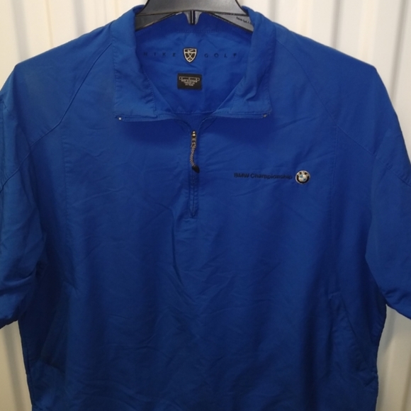 Nike Golf BMW Championship 1/4 Zip Windbreaker (L) - Picture 1 of 4